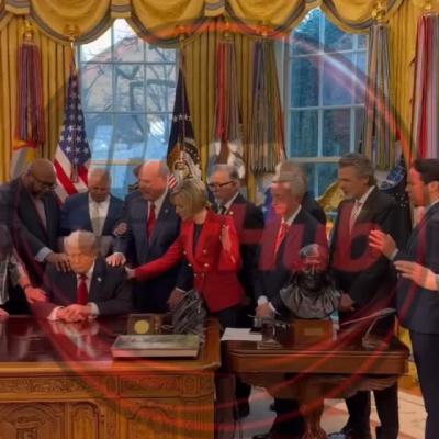 FAITH FORWARD: President Trump Hosts National Pastors for Prayer in the Oval Office